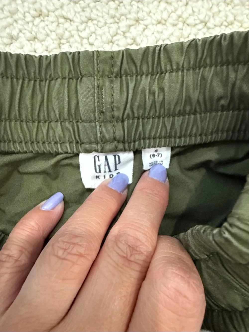 Bundle of 2: GAP Kids Pull-On Shorts in Olive Green and Black